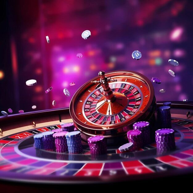 Dashboard slot dengan kontrol spin dan status permainan